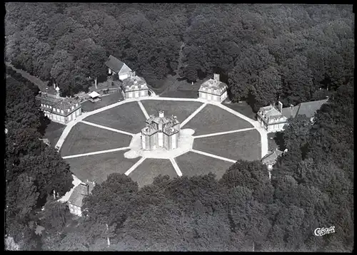 8 Glas Negative Sögel im Emsland, Park, Jagdschloss, Kirche