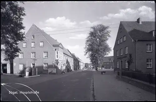 7 Glas Negative Sögel im Emsland, Mühle, Gesamtansicht, diverse Ansichten