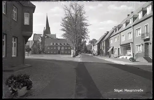 7 Glas Negative Sögel im Emsland, Mühle, Gesamtansicht, diverse Ansichten