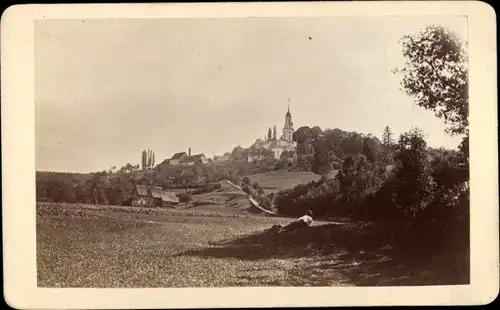 CdV Wolkenburg Limbach Oberfrohna Sachsen, Ortsansicht, Kirche