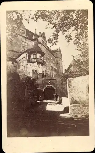 CdV Rochsburg Lunzenau in Sachsen, Schloss Rochsburg, Schlosshof