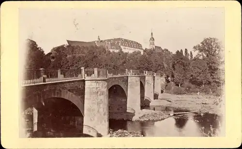 CdV Wechselburg in Sachsen, Schloss, Brücke