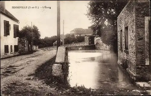 Ak Senneville Yvelines, L'Etang
