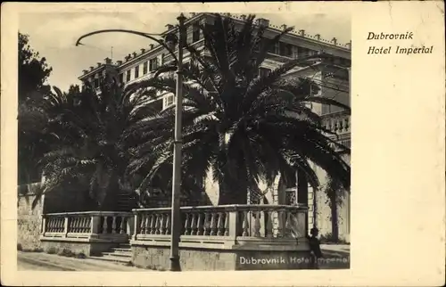 Ak Dubrovnik Kroatien, Hotel Imperial