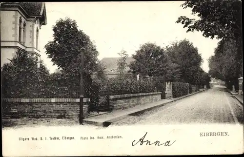 Ak Eibergen Gelderland, Straße