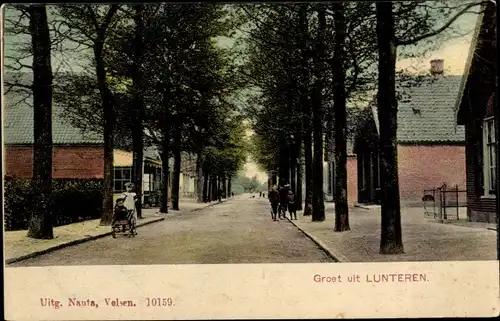 Ak Lunteren Ede Gelderland, Straße