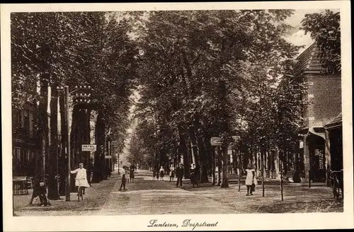 Ak Lunteren Ede Gelderland, Dorfstraße