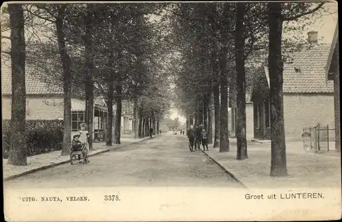 Ak Lunteren Ede Gelderland, Straße