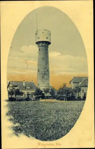 Ak Ede Gelderland Niederlande, Wasserturm