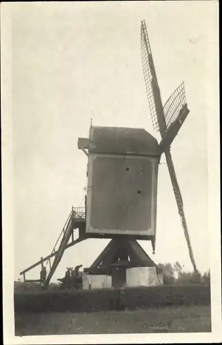 Foto Ak Elst Gelderland Niederlande, Windmühle