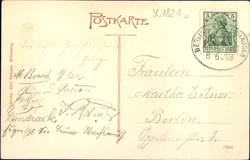 Ak Raben Rabenstein im Fläming, Burg Rabenstein, Gasthof