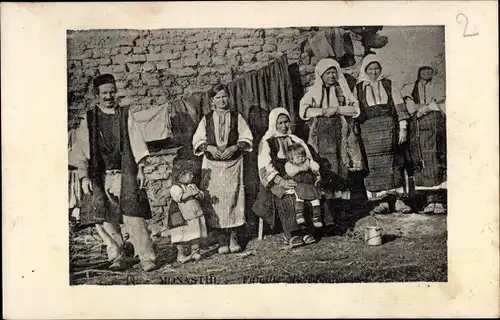 Ak Bitola Monastir Mazedonien, Famille Macédonienne, Mazedonier