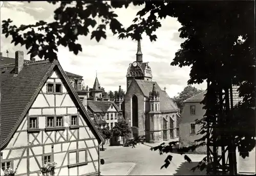 Ak Untermhaus Gera in Thüringen, Marienkirche