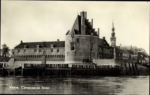 Ak Veere Zeeland Niederlande, Campveerse toren