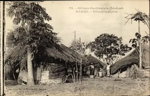 Ak Dakar Senegal, einheimisches Dorf