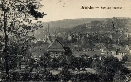 Ak Iserlohn im Märkischen Kreis, Totale