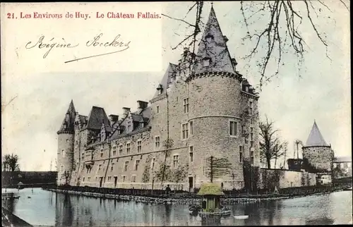 Ak Braives Wallonie Lüttich, Chateau Fallais
