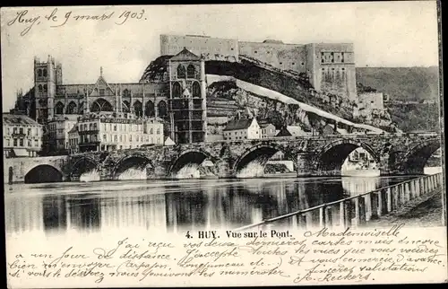 Ak Huy Wallonie Lüttich, Pont