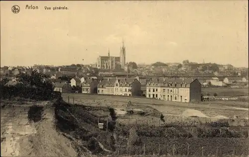 Ak Arlon Aarlen Wallonien Luxemburg, Panorama