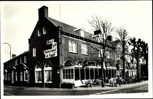 Ak Baarle Nassau Nordbrabant, Baarle Hertog, Hotel-Cafe-Restaurant annex feestzalen De Engel