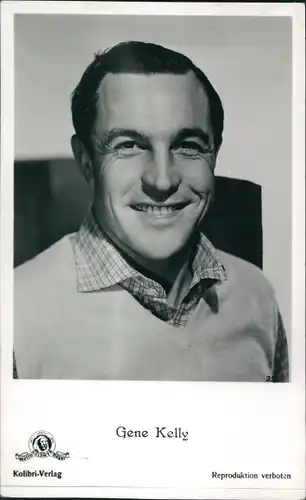 Ak Schauspieler Gene Kelly,  Portrait