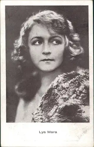 Ak Schauspielerin Lya Mara, Portrait