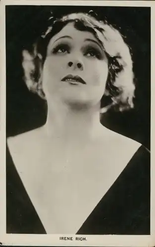 Ak Schauspielerin Irene Rich, Portrait