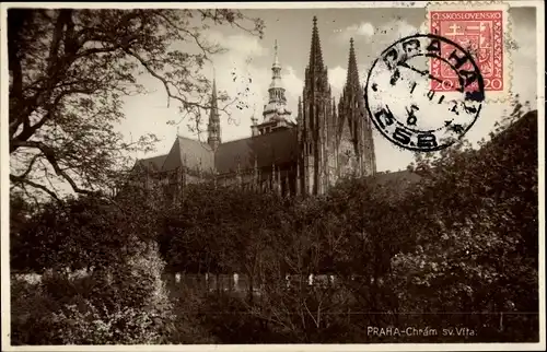 Ak Praha Prag Tschechien, Chram sv. Vita