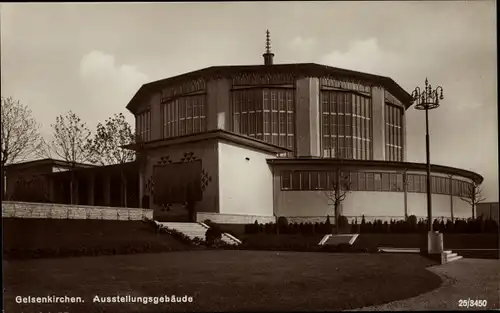 Ak Gelsenkirchen im Ruhrgebiet, Ausstellungsgebäude