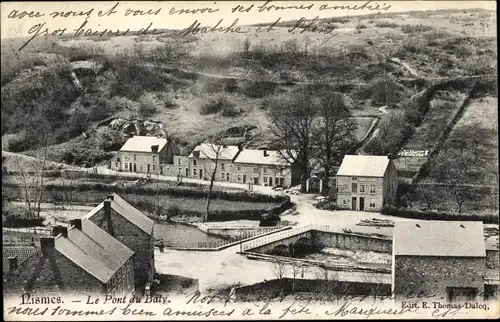 Ak Nismes Wallonien Namur, Le Pont du Baty