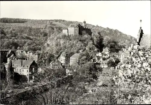 Ak Greiz im Vogtland, Panorama, Schloss