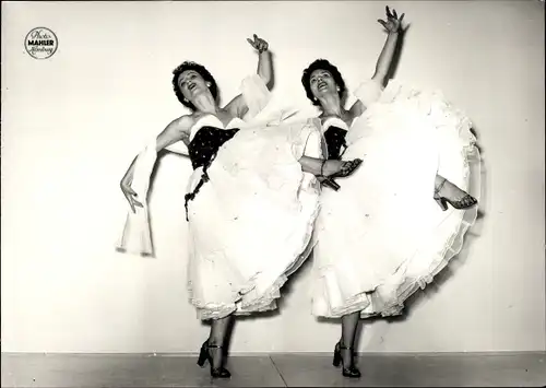 Foto Ak Tanzgruppe die Pieters Sisters
