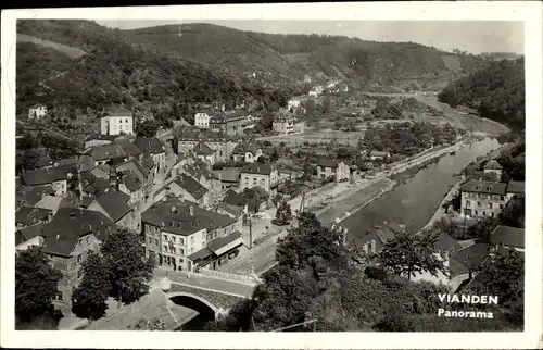 Ak Vianden Luxemburg, Das Our-Tal