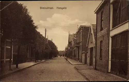 Ak Hengelo Overijssel Niederlande, Steinstraat