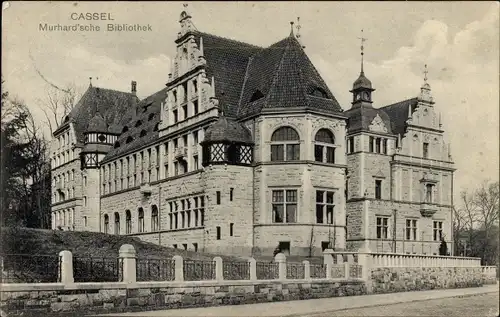 Ak Kassel in Hessen, Murhard'sche Bibliothek