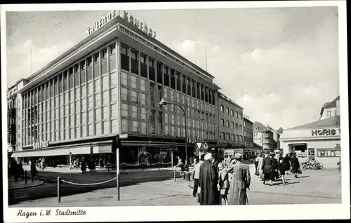 Ak Hagen in Westfalen, Kaufhof, Stadtmitte