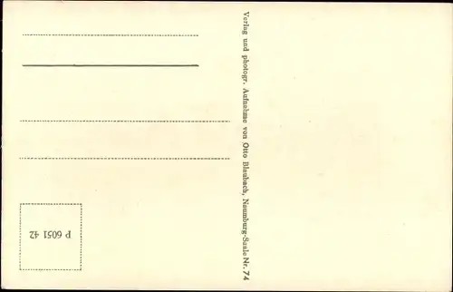 Ak Naumburg an der Saale, Marientor, Brunnen