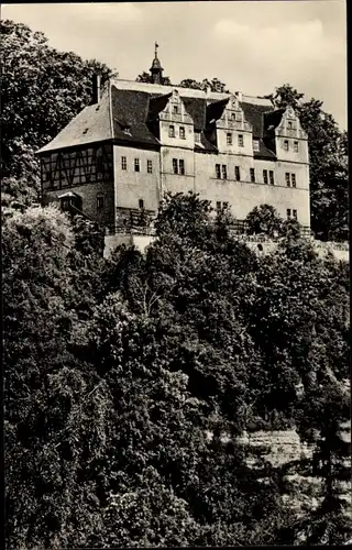 Ak Dornburg an der Saale Thüringen, Goetheschloss, Stohmannsches Haus