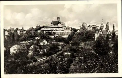 Ak Dresden Altstadt, HO-Gaststätte, Straßenbahn