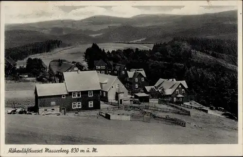 Ak Masserberg im Thüringer Schiefergebirge, Panorama