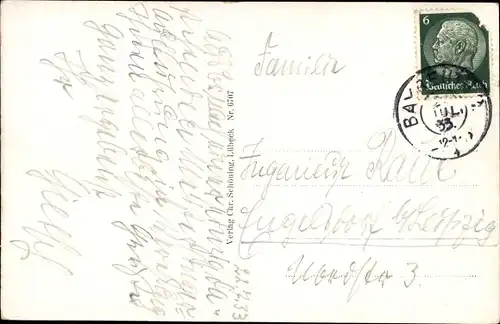 Ak Bayreuth in Oberfranken, Villa Wahnfried