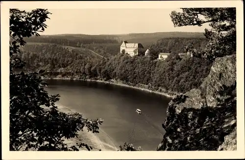 Ak Burgk an der Saale in Thüringen, Schloss Burgk