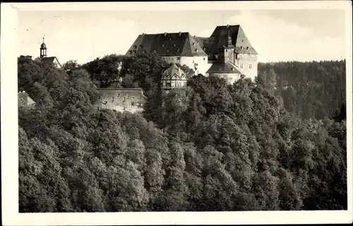 Ak Burgk an der Saale in Thüringen, Schloss Burgk