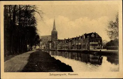 Ak Maarssen Utrecht, Schippersgracht