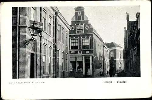 Ak Blokzijl Overijssel Niederlande, Zeedijk