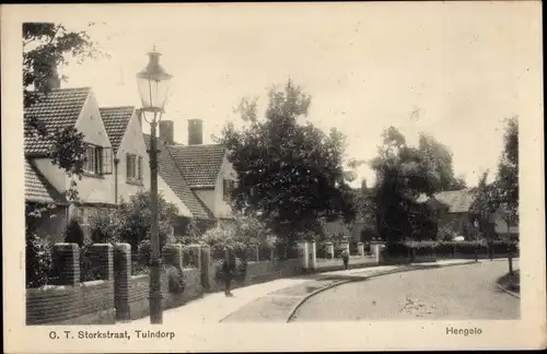 Ak Hengelo Overijssel Niederlande, OT Storkstraat