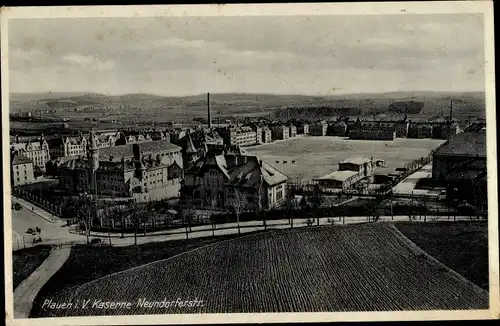 Ak Plauen im Vogtland, Kaserne Neundorferstraße