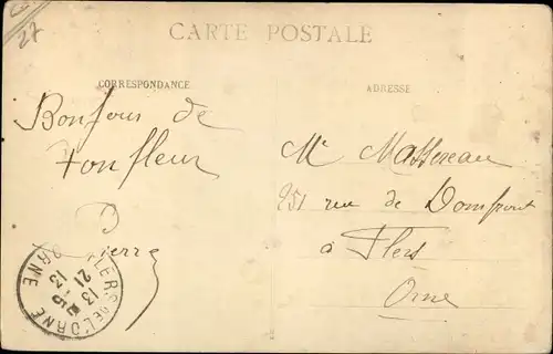 Ak Beuzeville Eure, La Gohaigne, Maison Sement