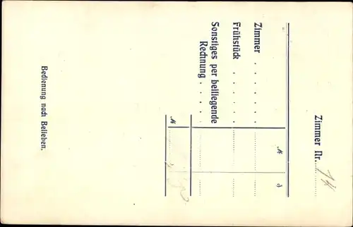 Ak Nordseeinsel Helgoland, Hotel Berliner Hof, Siemensterrasse, Unterland