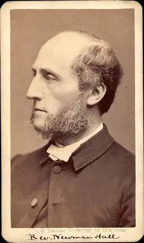 CdV Reverend Christopher Newman Hall, Portrait